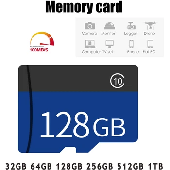 2023 Newbest זיכרון כרטיס UHS-אני 1024GB כרטיס זיכרון 128gbTarjeta Micrdrive מיני TF המכונית כרטיס Tf 512gb גבוהה מהירות Class10 64GB 256GB