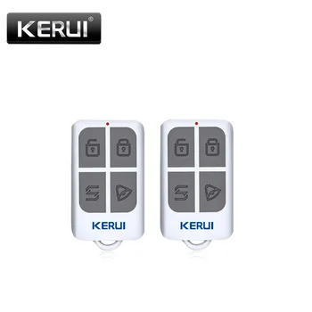 2pcs KERUI RC531 אלחוטי נייד שלט רחוק 4 כפתורים מחזיק מפתחות WIFI, GSM PSTN הביתה אבטחה מערכת אזעקה