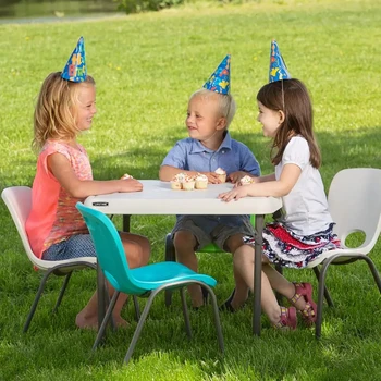5 חלקים כחול שקדים לילדים, שולחן כיסא להגדיר