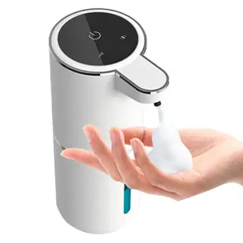 800mAh אוטומטי קצף סבון מכשירי חכם יד מכונת כביסה נטענת USB קצף 4 רמות מתכוונן Soap Dispenser