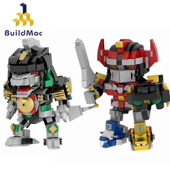 Buildmoc לוחם מכא רובוטים דינוזאורים דמויות מודל לבנים אבני הבניין החליפה צעצועים לילדים ילדים מתנות 405PCS לבנים