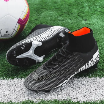 Haaland כדורגל סוליות נעליים הסיטוניים חיצונית ללבוש עמידים Chuteira החברה משובץ נעלי כדורגל Futsal אימונים נעלי ספורט