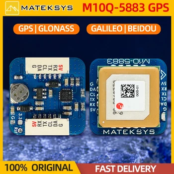 MATEKSYS Matek M10Q-5883 M10 GPS מודול GNSS&מצפן QMC5883L תיקון אנטנה RC FPV מירוץ ארוך טווח Quadcopter חדש