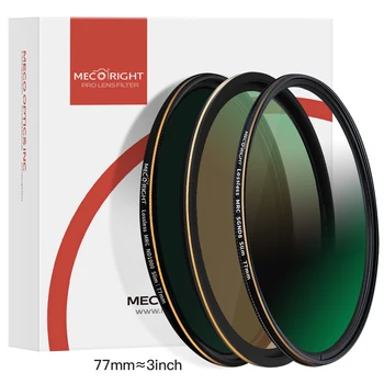 Mecoright CPL ND מצאו קיט מסנן מקטב סיים Canon Sony פוג ' י ניקון סיגמא DSLR עדשת המצלמה 43/49/52/55/58/67/77/82mm