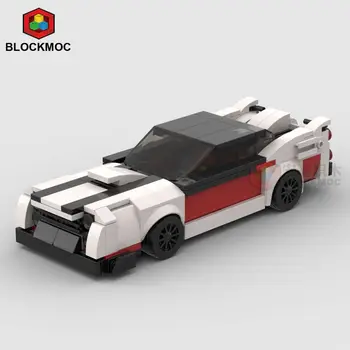 MOC לבנים D הראשונית הסרט AE86 GT GTR מירוץ מכוניות ספורט מהירות רוכב אלוף אבני הבניין טכניים מכוניות צעצועים לילדים מתנות