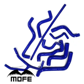 MOFE 10PCS לוגו מקורי חימום נוזל קירור לרדיאטור צינור סיליקון עבור פולקסווגן גולף MK3 3 2.0 & ג ' טה 1.8 / 2.0 1992 עד 1998 כחול