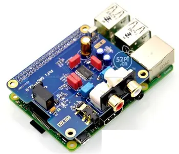 PCM5122 Raspberry pi B+ 2/3 ב HIFI DAC + כרטיס קול אודיו דיגיטלי מודול I2S ממשק מיוחד Volumio מוסיקה PIR 2B 3