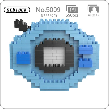SC 5009 אנימה דיג ' ימון Digivice דיגיטלי מכונת מפלצת 3D דגם Mini יהלומים אבני בניין לבנים צעצוע לילדים מתנת אין קופסא
