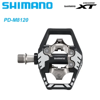 SHIMANO DEORE XT PD-M8120 פדלים SPD צדדית כפולה על אנדורו / שובל / את כל ההר המקורי חלקי אופנוע