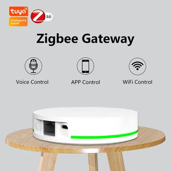 Tuya ZigBee 3.0 בית חכם שער רכזת קווי גשר אלחוטית הקול פעול, עבודה עם חכם החיים חכמה דברים אלקסה הבית של Google