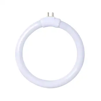 W T4 סיבוב טבעתי צינורות Antifourpin מנורות נורת פלורסנט הטבעת מנורה לבנה צינור עם 4 פינים, אורות LED אביזרים