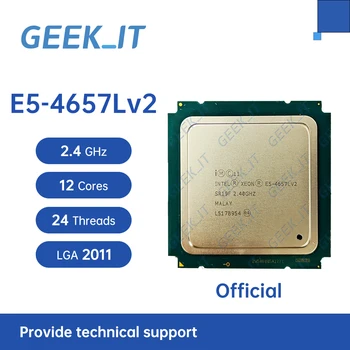 Xeon E5-4657L v2 SR19F 2.4 GHz 12 ליבות 24-חוטי 30MB 115W LGA2011-E5 4657Lv2