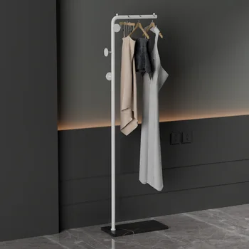אור יוקרה ברזל יצוק קומה קולבים עבור ריהוט חדר שינה ביתיים הקולב לבגדים מודרניים פשוטים הקולב במסדרון מתקן ייבוש