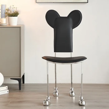 איטלקי מסיבת חתונה מודרנית כיסא המטבח, חדר השינה, המשרד מתכת נורדי עיצוב מזדמן הכיסא ריהוט הבית