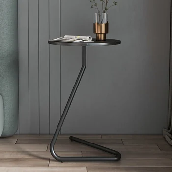 אסתטי קטן שידות לילה שחור עגול עיצוב עיצוב מתכת שולחן ליד המיטה ניידת ארגונית Szafki Nocne קישוטי בית