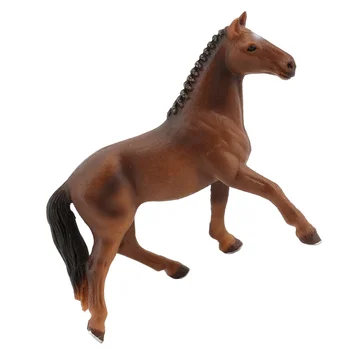 האנובר סוס דגם תפאורה הביתה קישוט פלסטיק קישוט מקורה משק הבית קישוטים צעצוע של ילדים מדומה
