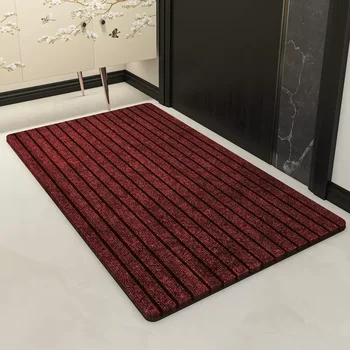 הכניסה שטיח שטיח הרצפה מטר מחצלת מחצלת דלת דלת הכניסה ספיגת מים אנטי להחליק שטיח להסרת אבק שטיח הכניסה למטבח
