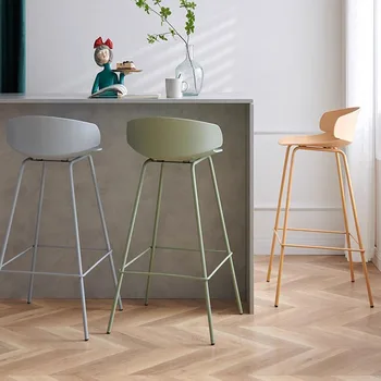 הנורדית בסגנון מודרני בר כסאות ניידים עיצוב מטבח יוקרה כיסאות הבר הסלון באיכות גבוהה Taburete ריהוט הבית