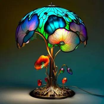 ויטראז ' צמח סדרה מנורת לילה פטריה מנורות שולחן מנורת שולחן, תאורה עבור חדר ילדים סלון למשרד המעונות יחסי ציבור למכירה