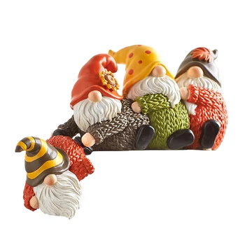 חג המולד סנטה קלאוס Gnome קישוט וינטאג ' שרף הקלאסית סנטה קלאוס קישוט עבור מסיבת חג המולד טובות לקישוט הבית