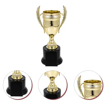 ילדים גביע מיני תפאורה תחרות ספורט מתנה זהב דקורטיבי תחרות גביע פרס Pvc אוניברסלי