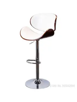 כיסא בר מודרני פשוט הביתה בחזרה גבוהה שרפרף בר קפה תה חלב חנות הכיסא מול השולחן כיסא
