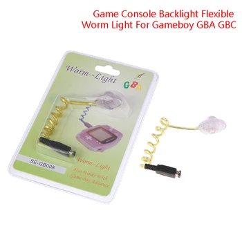 מיני 1PC חיצוני גמיש תולעת אור כיס מסך תאורה עמיד עבור גיים בוי Advance GBA GBC עם חוויית המשחק טוב יותר