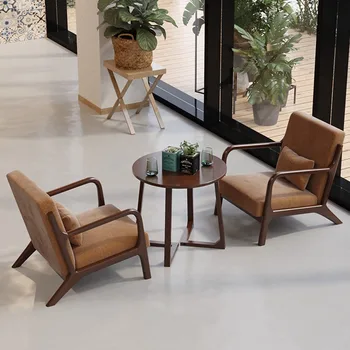 נורדי כסאות שולחן קפה להגדיר מסעדה מודרנית מרכז מחוממת מינימליסטי מסוף עיצוב סלון Stoliki Kawowe קפה רהיטים