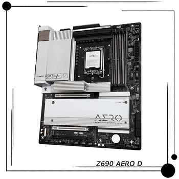 עבור Gigabyte LGA1700 4*DDR5 128GB E-ATX תומך 12 Gen Core פנטיום זהב Celeron לוח האם Z690 AERO D