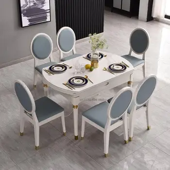 רב תכליתיים מסעדת לופט שולחן המטבח אופנה יוקרתית ההגירה מסיבת חתונה קיפול שולחן אוכל, כיסא משולב