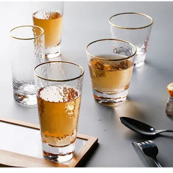 תוספות הרוח פטיש עין דפוס פנום פן לכוס זכוכית יצירתי מיץ קפה תה חלב כוסות מינימליסטי הסלון הספל
