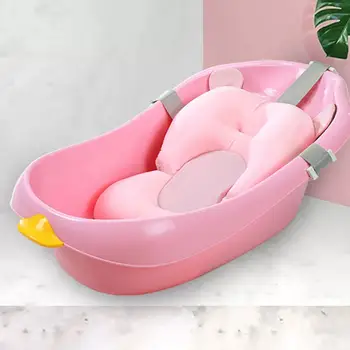 תינוק מקלחת, אמבט משטח החלקה באמבטיה מושב תמיכת המזרן הרך הנולד בטיחות אבטחה אמבטיה תמיכה כרית מתקפלת כרית